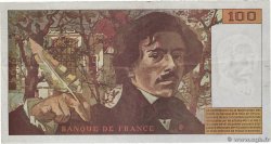 100 Francs DELACROIX 442-1 & 442-2 Fauté FRANCE  1994 F.69ter.01a TTB