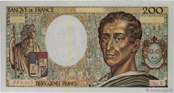 200 Francs MONTESQUIEU Fauté FRANCE  1986 F.70.06 SPL