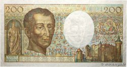 200 Francs MONTESQUIEU FRANCIA  1990 F.70.10aA77 q.BB