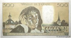 500 Francs PASCAL FRANKREICH  1989 F.71.42 fST+