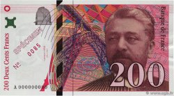 200 Francs EIFFEL Spécimen FRANCE  1995 F.75.01Spn pr.NEUF
