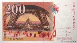 200 Francs EIFFEL FRANKREICH  1997 F.75.04a ST