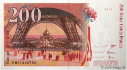 200 Francs EIFFEL FRANKREICH  1999 F.75.05 fST+