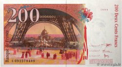 200 Francs EIFFEL FRANKREICH  1999 F.75.05 fST+