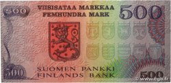 500 Markkaa FINNLAND  1975 P.110b SS