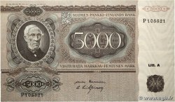 5000 Markkaa FINNLAND  1945 P.083a fVZ