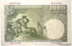 1000 Pesetas SPANIEN  1949 P.138 SS