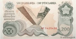 200 Dinara JUGOSLAWIEN  1990 P.102 fST