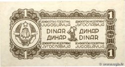 1 Dinar YUGOSLAVIA  1944 P.048a XF+