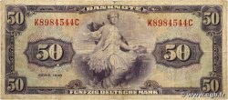 50 Deutsche Mark ALLEMAGNE FÉDÉRALE  1948 P.07a
