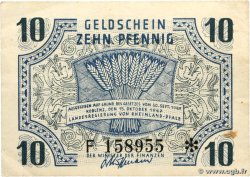 10 Pfennig DEUTSCHLAND Coblenz 1947 PS.1005
