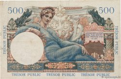 5NF sur 500 Francs TRÉSOR PUBLIC FRANCE  1960 VF.37.01 TB