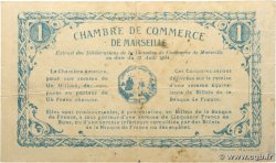 1 Franc FRANCE régionalisme et divers Marseille 1914 JP.079.41 TTB