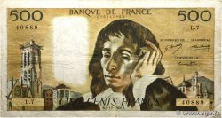 500 Francs PASCAL FRANCIA  1968 F.71.02
