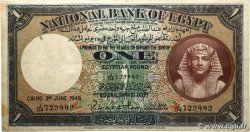 1 Pound EGYPT  1948 P.022d F