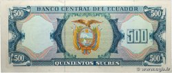 500 Sucres ECUADOR  1988 P.124Aa UNC