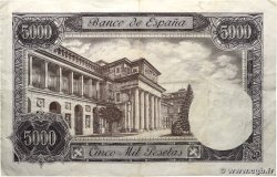 5000 Pesetas ESPAGNE  1976 P.155 TTB