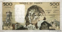 500 Francs PASCAL FRANCE  1989 F.71.42