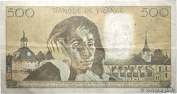 500 Francs PASCAL FRANCE  1989 F.71.42 F+