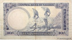 10 Shillings NIGERIA  1968 P.11b VF+