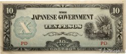 10 Pesos PHILIPPINES  1942 P.108b