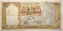 10 Nouveaux Francs ALGERIA  1959 P.119a