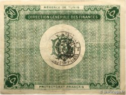 50 Centimes TUNISIA  1918 P.32a XF-