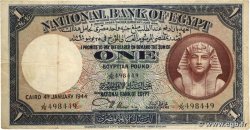1 Pound EGYPT  1944 P.022c