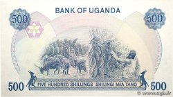 500 Shillings UGANDA  1986 P.25 UNC
