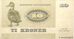 10 Kroner DENMARK  1976 P.048f VF-