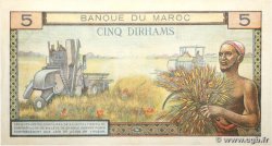 5 Dirhams MOROCCO  1960 P.53a XF+