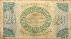 20 Francs GUADELOUPE  1944 P.28a B