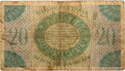 20 Francs Marianne CCFOM FRENCH EQUATORIAL AFRICA  1944 A.126b G