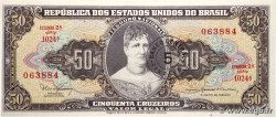 5 Centavos sur 50 Cruzeiros BRAZIL  1966 P.184a
