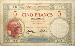 5 Francs DJIBOUTI  1936 P.06b