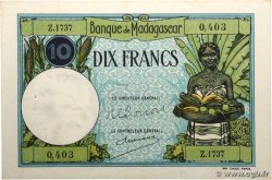 10 Francs MADAGASCAR  1948 P.036