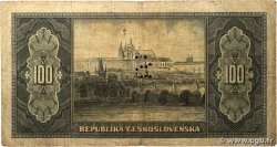100 Korun CZECHOSLOVAKIA  1945 P.063 G