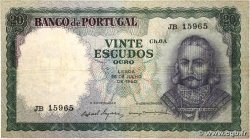 20 Escudos PORTUGAL  1960 P.163a