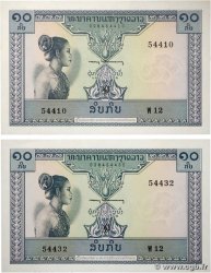 10 Kip Lot LAOS  1962 P.10b
