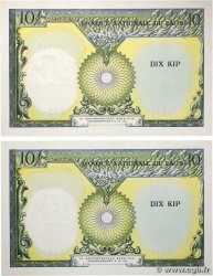 10 Kip Lot LAOS  1962 P.10b SPL+