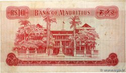 10 Rupees ÎLE MAURICE  1967 P.31a TTB