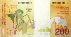 200 Francs BELGIEN  1995 P.148 ST