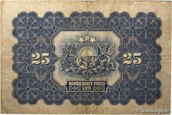25 Latu LETTLAND  1928 P.18a fS