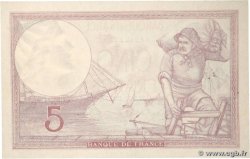 5 Francs FEMME CASQUÉE modifié FRANCE  1939 F.04.11 SPL+