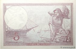 5 Francs FEMME CASQUÉE modifié FRANKREICH  1939 F.04.04 ST