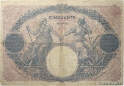 50 Francs BLEU ET ROSE FRANKREICH  1920 F.14.33 fS