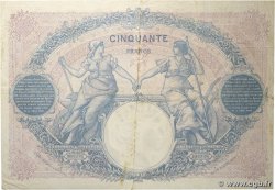 50 Francs BLEU ET ROSE FRANKREICH  1923 F.14.36 fSS