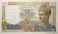 50 Francs CÉRÈS modifié FRANKREICH  1939 F.18.24 fVZ