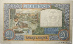 20 Francs TRAVAIL ET SCIENCE FRANCIA  1941 F.12.20 SPL