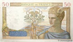 50 Francs CÉRÈS modifié FRANKREICH  1939 F.18.20 fVZ